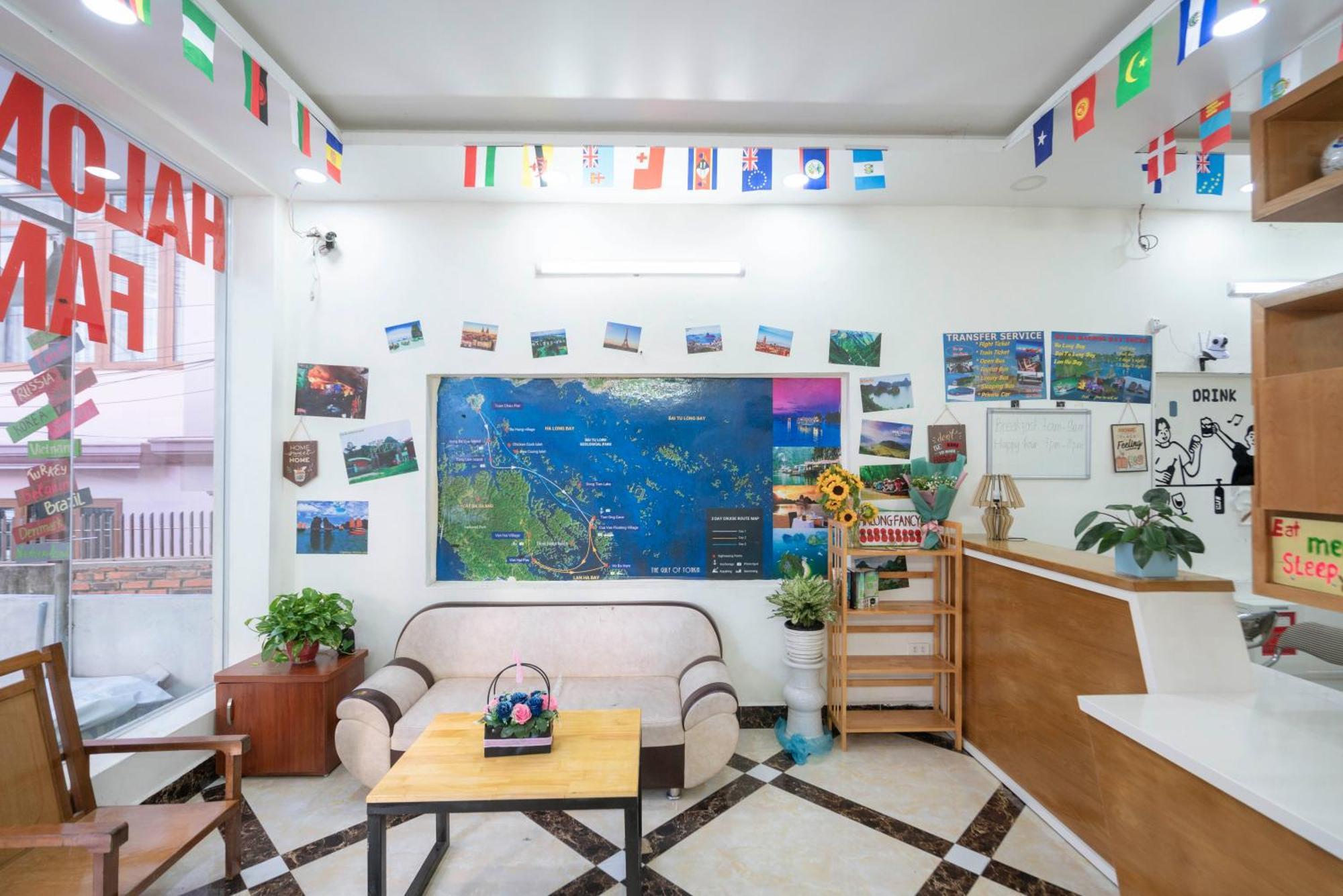 Ha Long Fancy Hostel With Vegetarian And Vegan Restaurant Eksteriør bilde