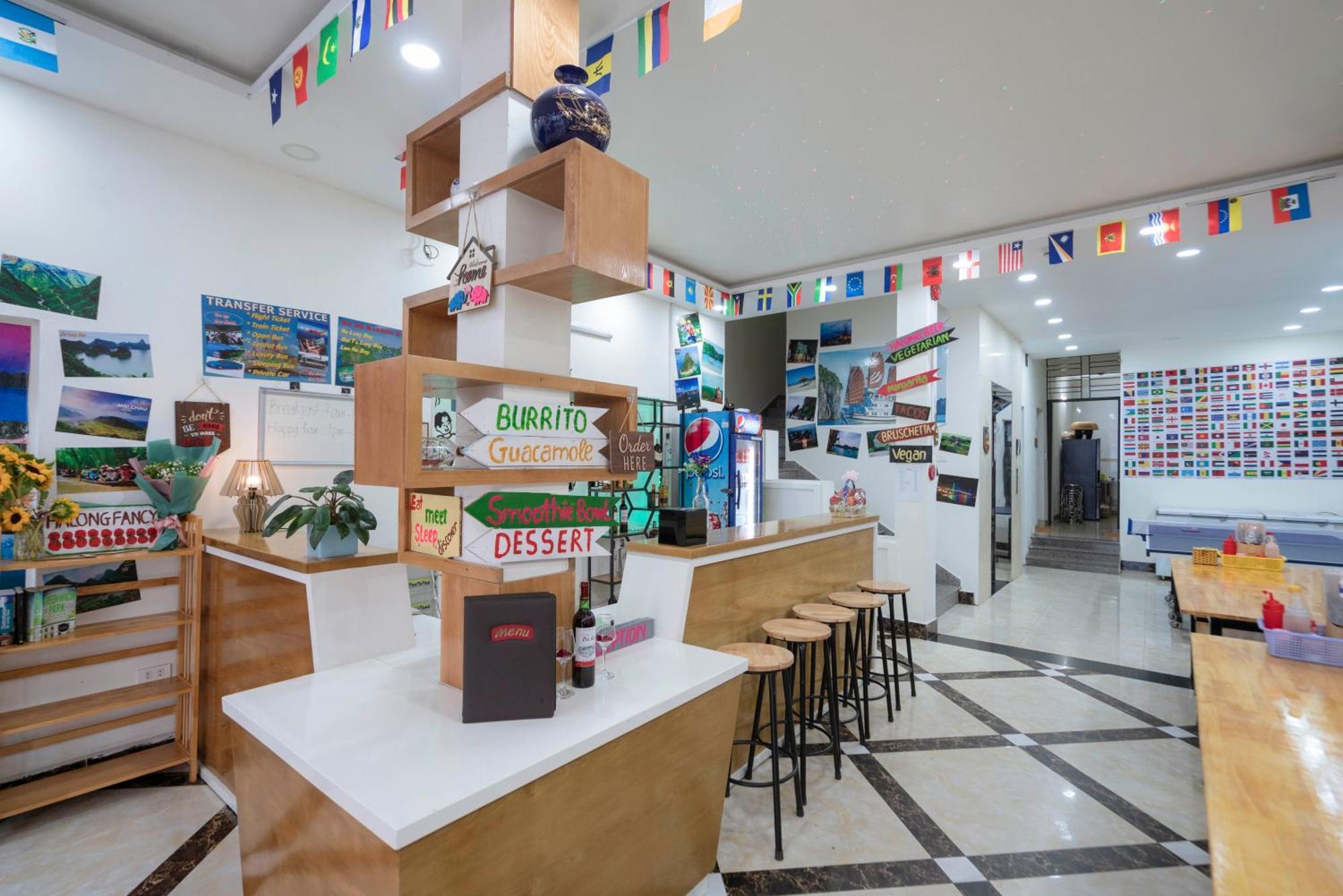 Ha Long Fancy Hostel With Vegetarian And Vegan Restaurant Eksteriør bilde
