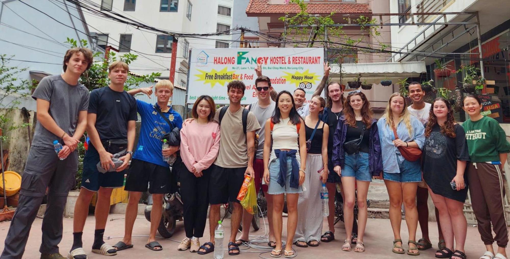 Ha Long Fancy Hostel With Vegetarian And Vegan Restaurant Eksteriør bilde